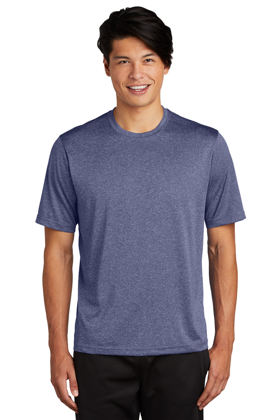 Men's Microfiber Heather T-Shirt (Short Sleeve)