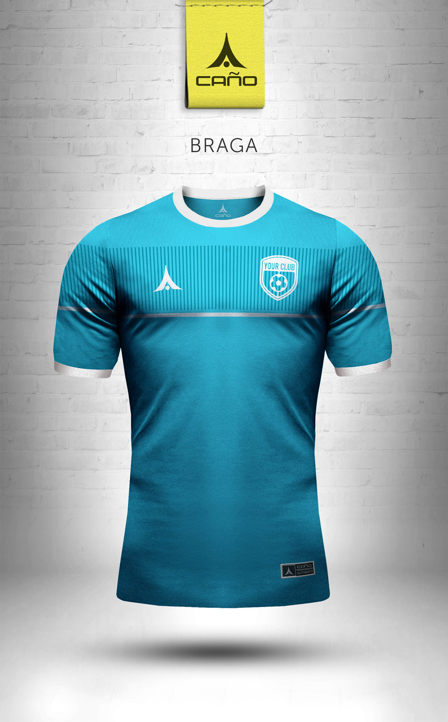 Braga in light blue/white