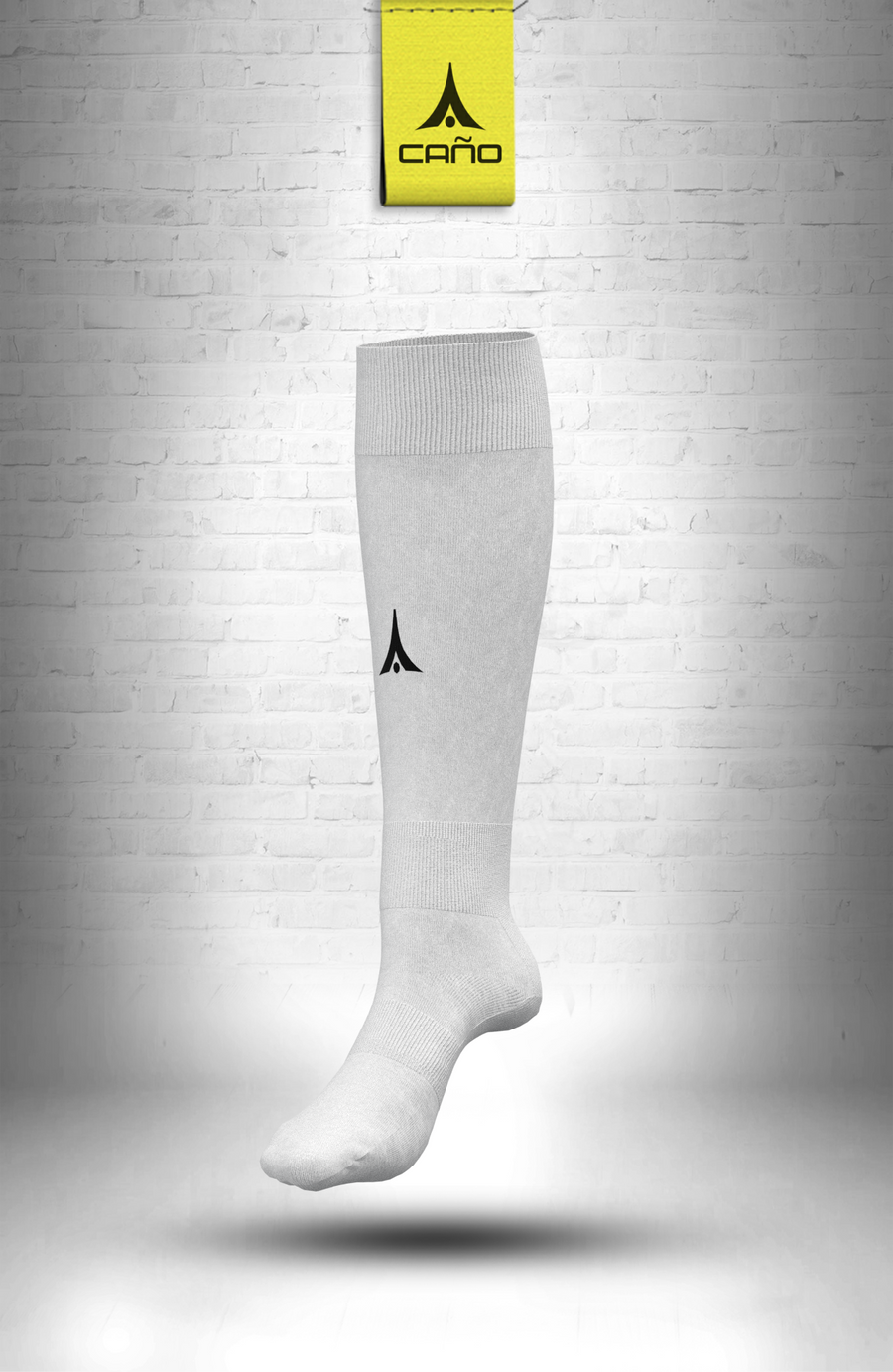$10.00 - Caño White Soccer Sock