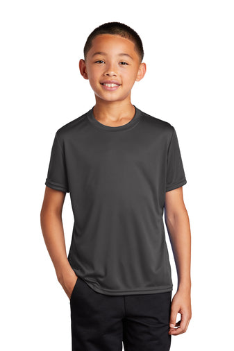Youth Microfiber T-Shirt (Short Sleeve) - Clay Soccer