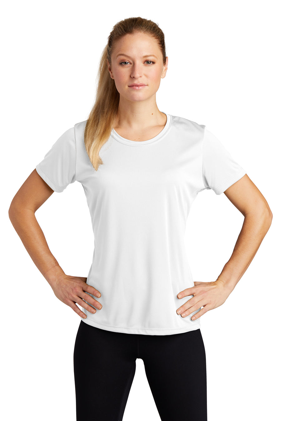 Women's 100% Polyester Moisture-Wicking T-Shirt (Short Sleeve)