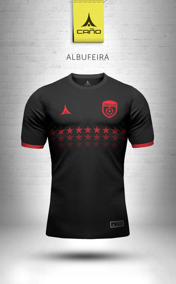 Albufeira in black/red