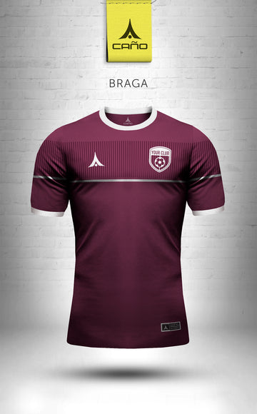 Braga in maroon/white