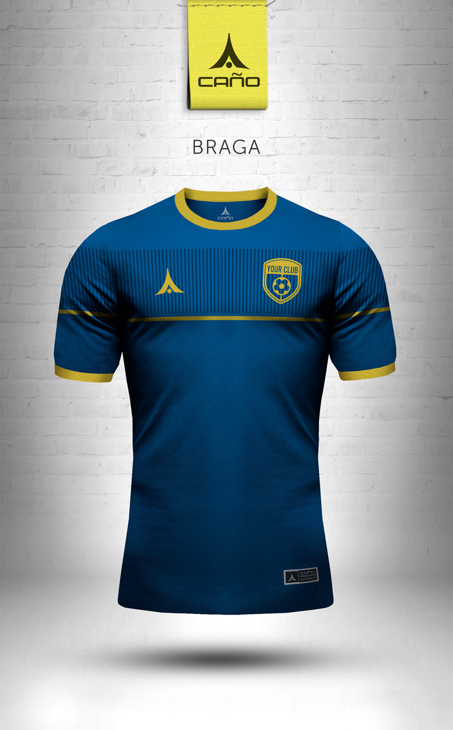 Braga in navy/gold