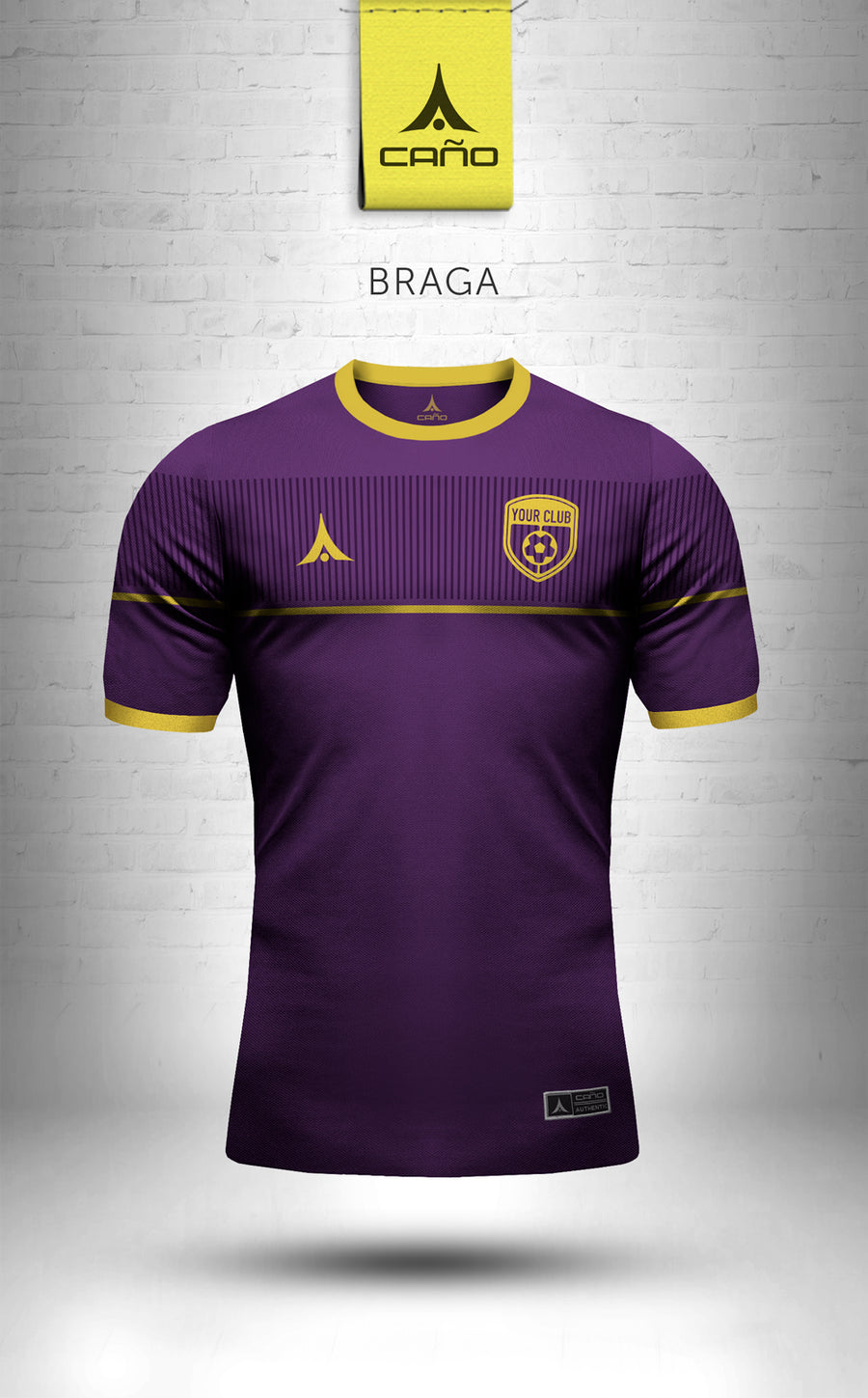 Braga in purple/gold