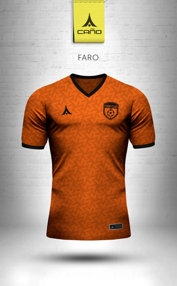 Faro in orange/black