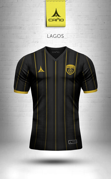 Lagos in black/gold