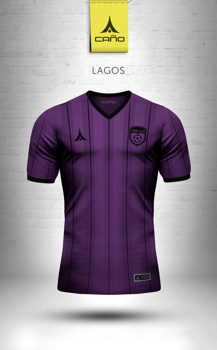 Lagos in purple/black