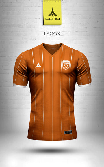 Lagos in orange/white