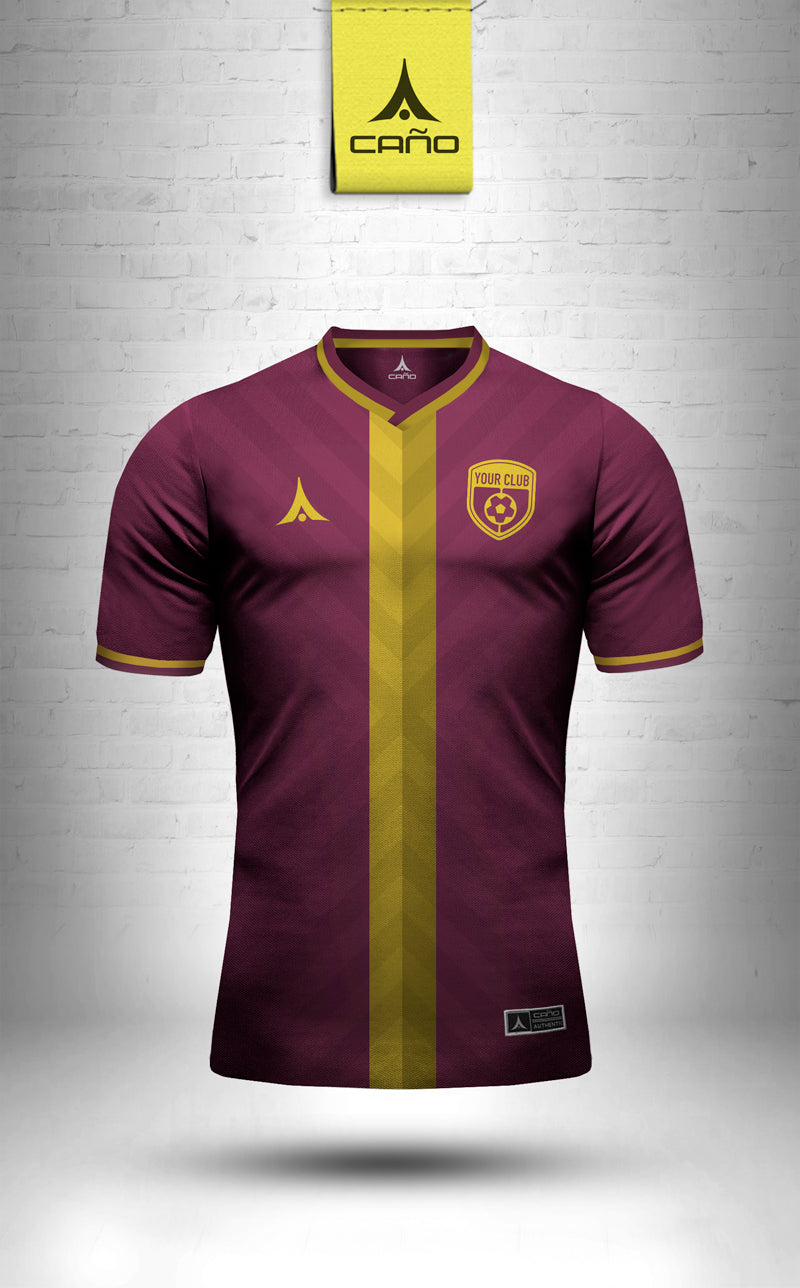 Nice in maroon/gold