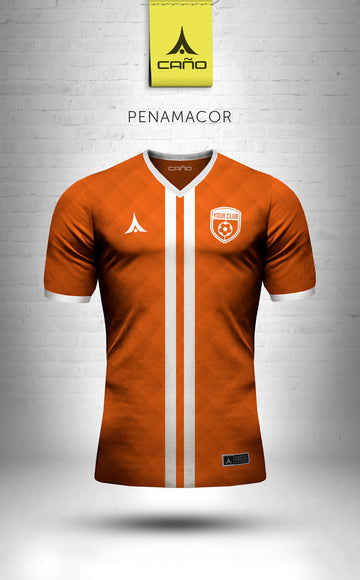 Penamacor in orange/white