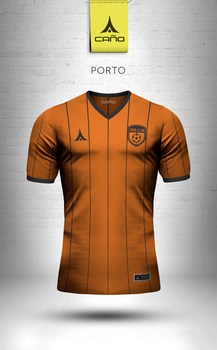 Porto in orange/black
