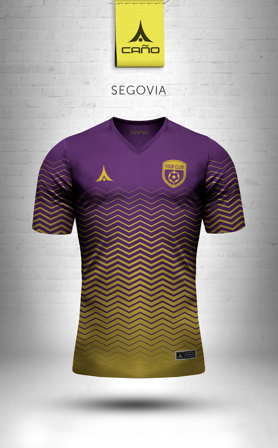 Segovia in purple/gold