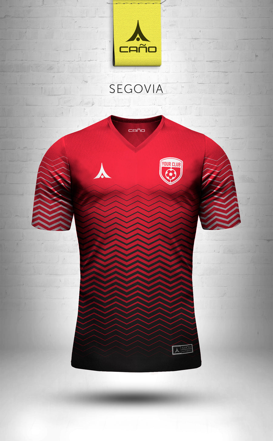 Segovia in red/white/black