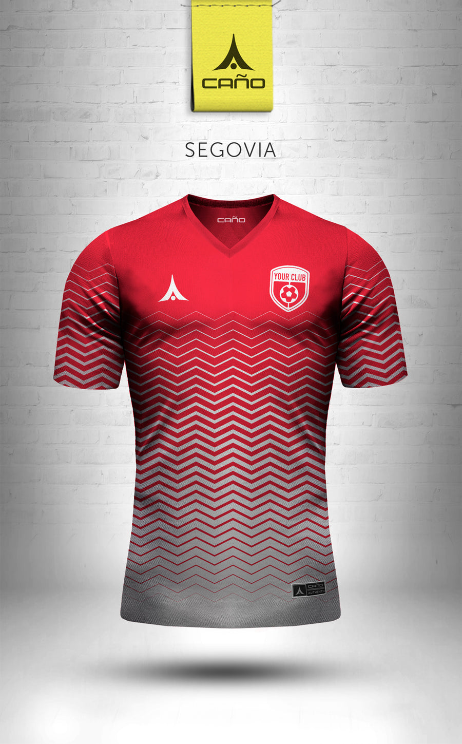 Segovia in red/white