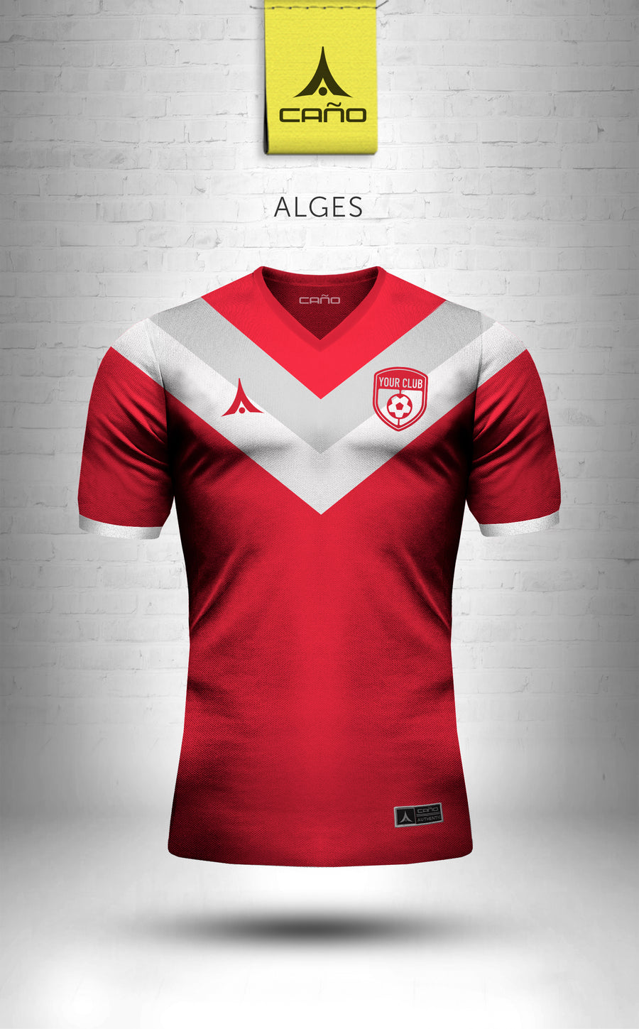 Alges in red/white