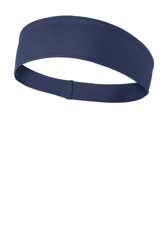 Headband with Embroidered Logo
